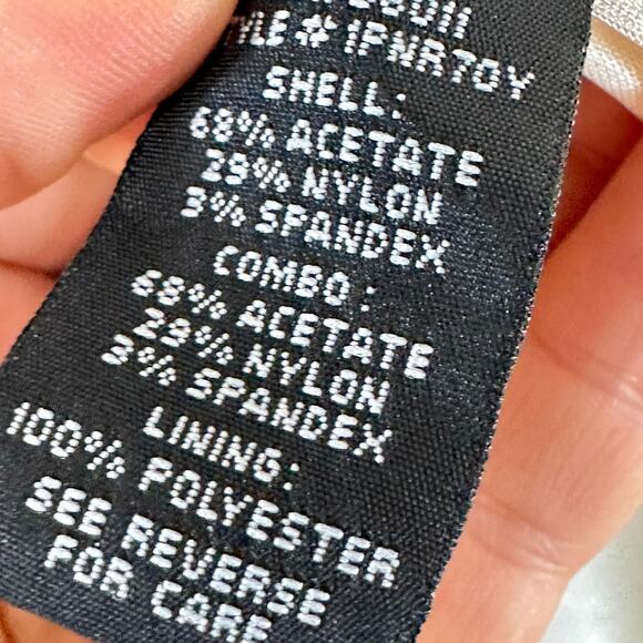 JAX colorblock pencil sheath dress womans 6 career work office chic‎ - Picture 5 of 9